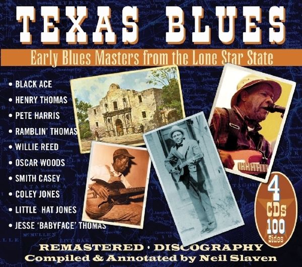 Texas Blues: Early Blues Masters From The Lone Star State (4 CDs)