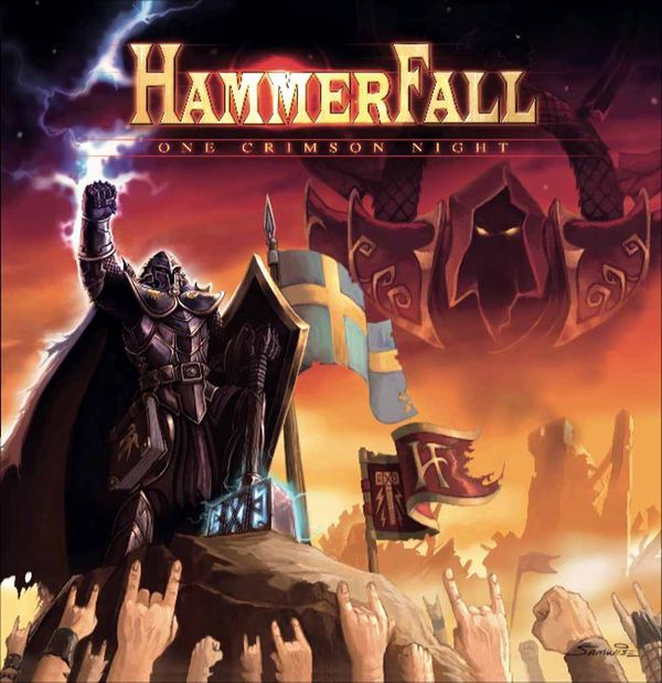 HammerFall: One Crimson Night (Box Set) (Colored Vinyl) (3 Vinyl-LPs)