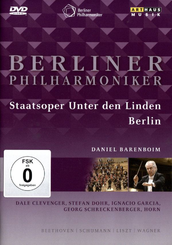 Berliner Philharmoniker - Staatsoper Unter den Linden 1998 (DVD)