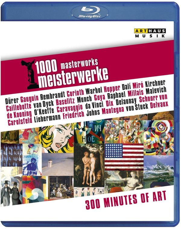 1000 Meisterwerke - 300 Minutes of Art (Blu-ray)