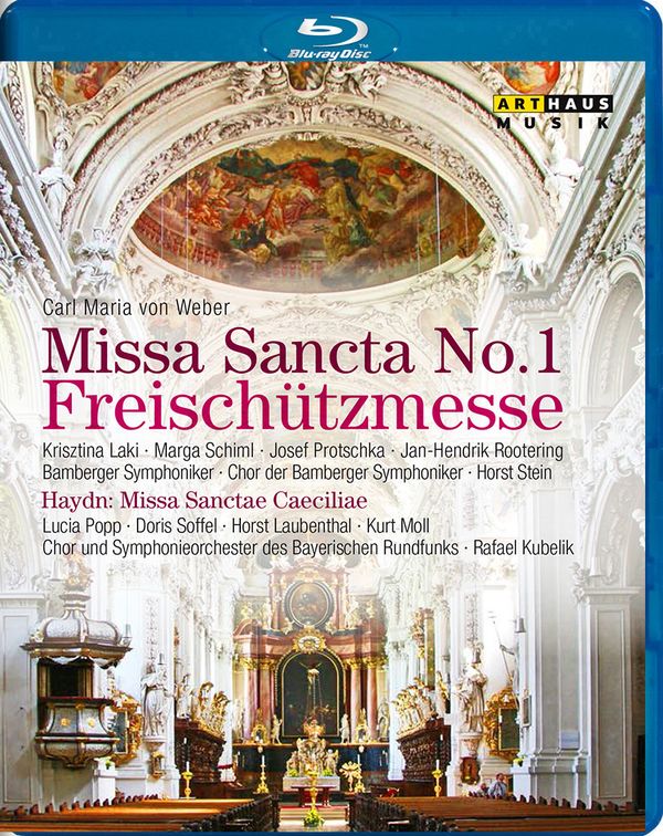 Carl Maria von Weber: Messe Nr.1 Es-dur "Freischütz... (Blu-ray Disc)