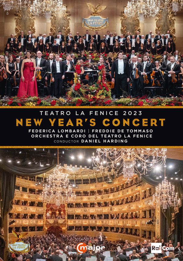 Neujahrskonzert 2023 (Teatro la Fenice) mit Daniel Harding (DVD)