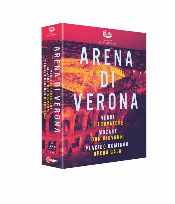 Arena Di Verona - Three Great Performances (3 Blu-ray Discs)