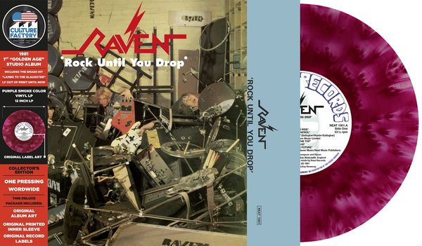 Raven: Rock Until You Drop (Limited Edition) (Blue & Purple S... (LP)