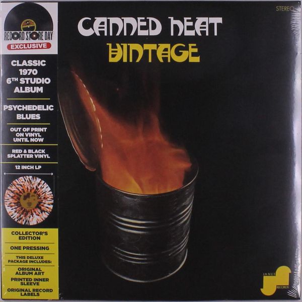 Canned Heat: Vintage (RSD) (Red & Black Splatter Vinyl) (Vinyl-LP)
