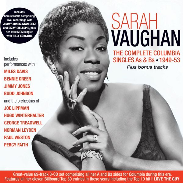 Sarah Vaughan: The Complete Columbia Singles As & Bs 1949 ... (3 CDs)