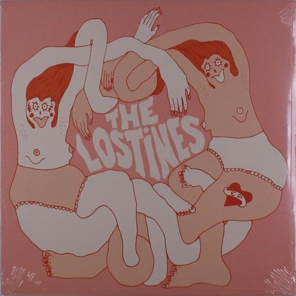 The Lostines: The Lostines EP (Orange Marble Vinyl) (Vinyl-LP)