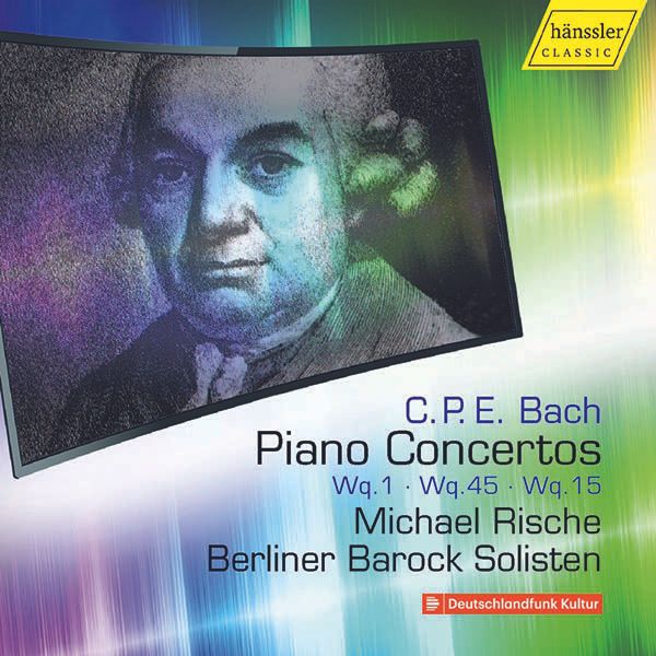 Carl Philipp Emanuel Bach: Klavierkonzerte Wq.1,15,45 (CD)