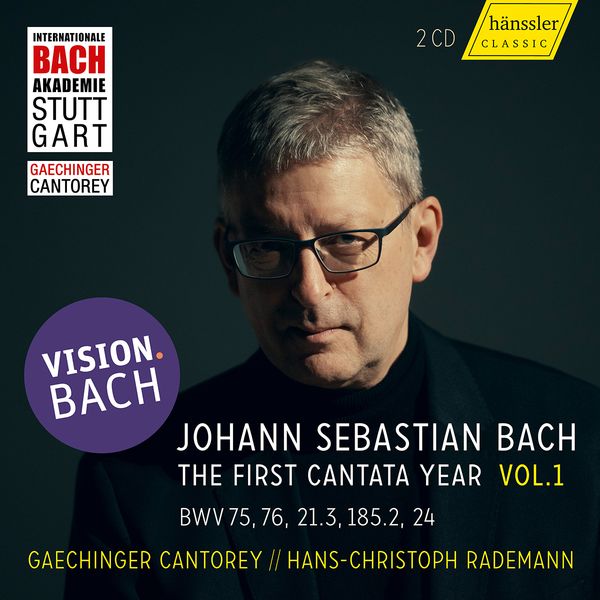 Johann Sebastian Bach: Vision.Bach 1 - Kantaten vom 1.bis ... (2 CDs)