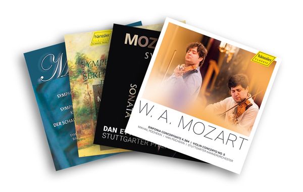 Wolfgang Amadeus Mozart-Bundle (Hänssler/Profil-Edition / ... (4 CDs)