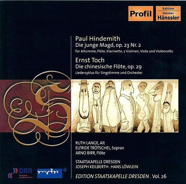 Paul Hindemith: Die junge Magd (CD)