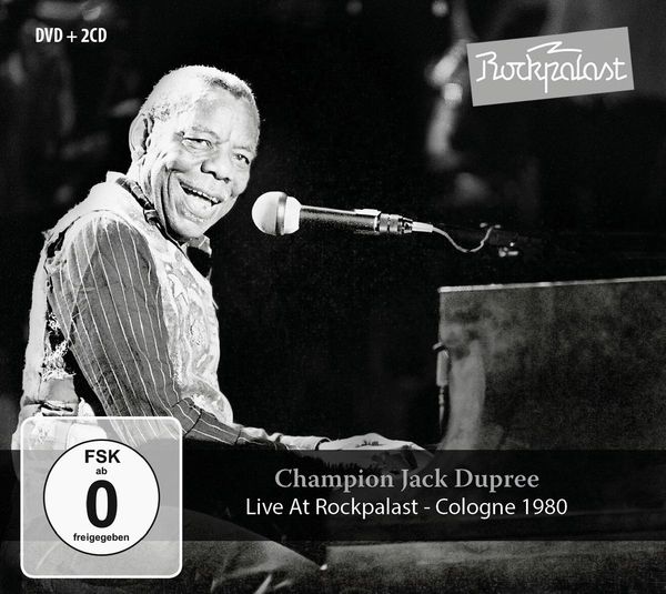 Champion Jack Dupree: Live At Rockpalast 1980 (2 CDs und 1 DVD)
