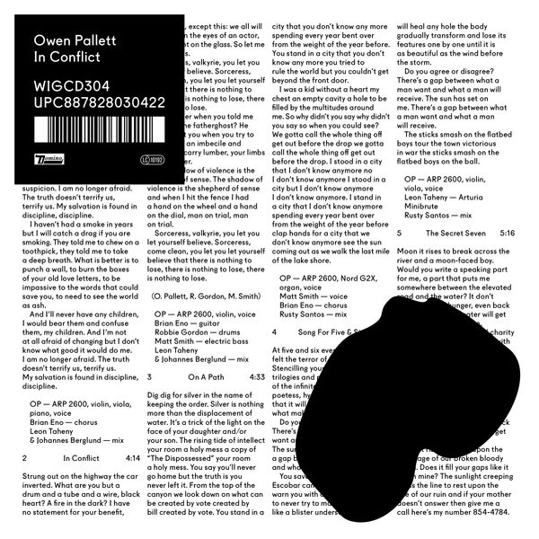 Owen Pallett: In Conflict (CD)