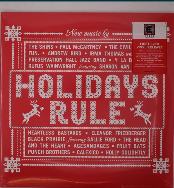 Holidays Rule (Transparent Red Vinyl) (2 Vinyl-LPs)