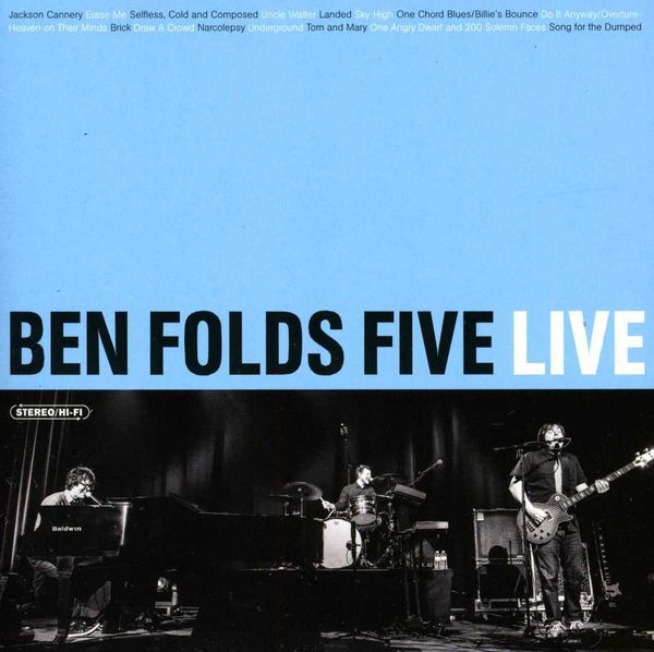 Ben Folds: Live 2012/2013 (CD)