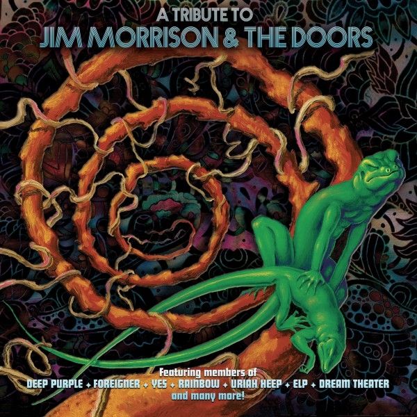A Tribute To Jim Morrison & The Doors (Rred/Black Marbled Vin... (LP)