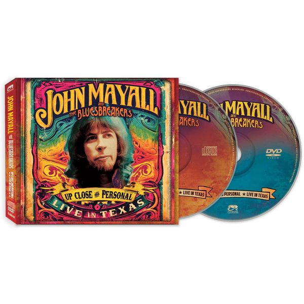 John Mayall: Up Close And Personal: Live In Texas (1 CD und 1 DVD)