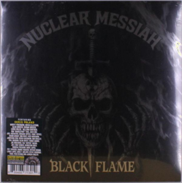 Nuclear Messiah: Black Flame (Limited Edition) (Clear/Silver ... (LP)