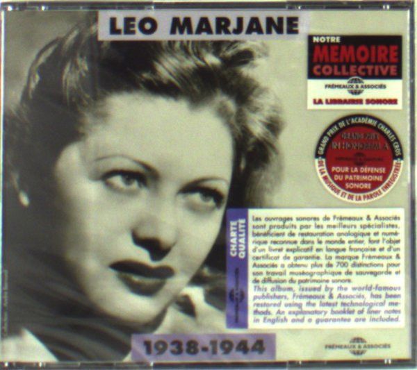 Leo Marjane: Léo Marjane 1938 / 1944 (2 CDs)