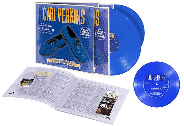 Carl Perkins (Guitar): Live In Paris (Blue Vinyl) (2 Vinyl-LPs)