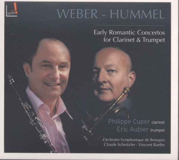 Carl Maria von Weber: Klarinettenkonzerte Nr.1 & 2 (CD)