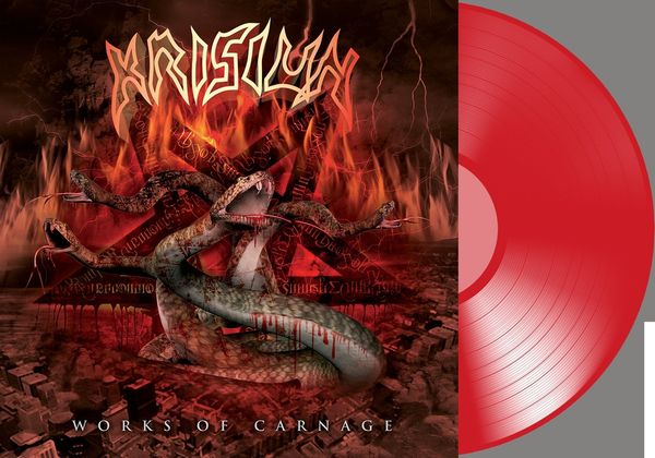 Krisiun: Works Of Carnage (Red Vinyl) (Vinyl-LP)