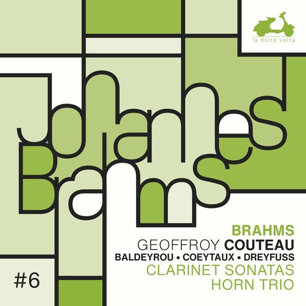 Johannes Brahms: Sonaten für Klarinette & Klavier op.120 Nr.1... (CD)