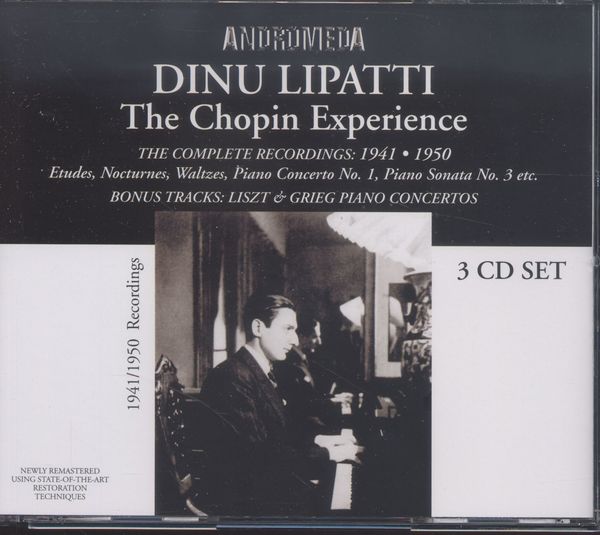 Frederic Chopin: Klavierkonzert Nr.1 (3 CDs)