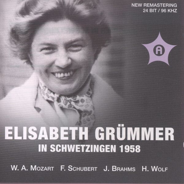Elisabeth Grümmer in Schwetzingen 1958 (CD)