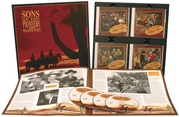 Sons Of The Pioneers: Wagons West (4 CDs)