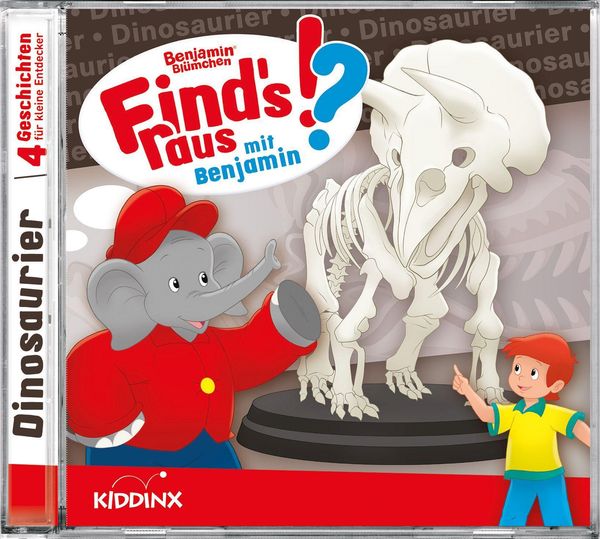 Finds raus mit Benjamin (08) Dinosaurier (CD)