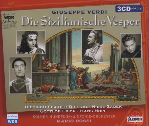 Giuseppe Verdi: I Vespri Siciliani (in deutscher Sprache) (3 CDs)