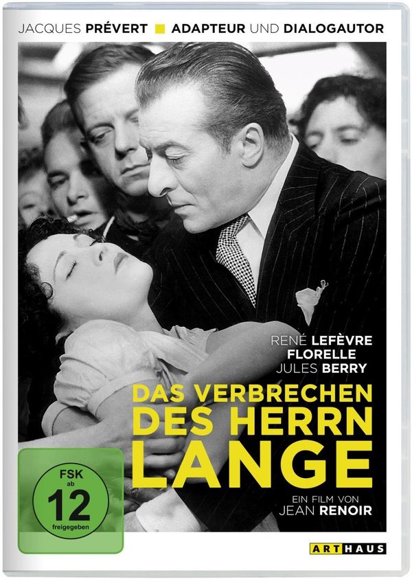 Das Verbrechen des Herrn Lange (DVD)