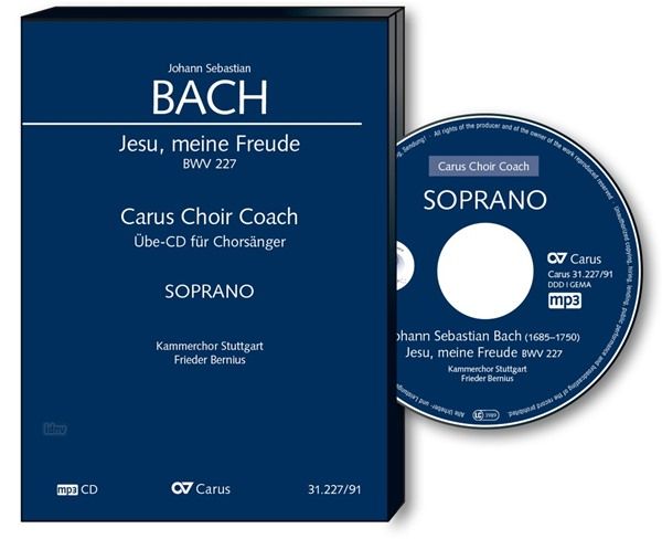 Carus Choir Coach - Johann Sebastian Bach: Motette "Jesu, mei... (CD)