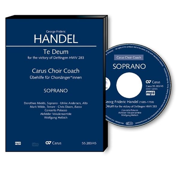 Carus Choir Coach - Georg Friedrich Händel: Dettingen Te Deum... (CD)