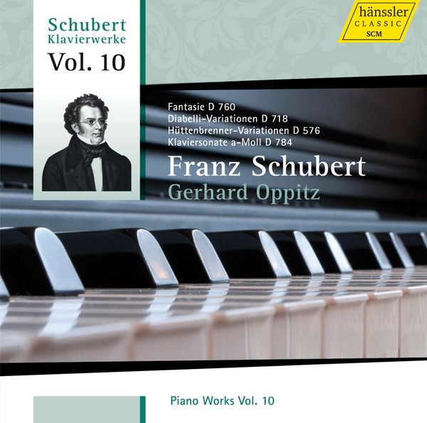 Franz Schubert: Klavierwerke Vol.10 (CD)