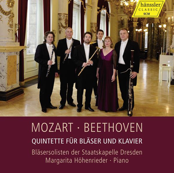 Wolfgang Amadeus Mozart: Quintett KV 452 für Klavier & Bläser (CD)