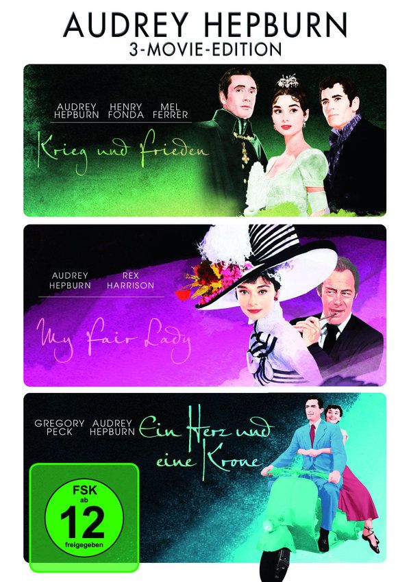 Audrey Hepburn 3 Movie Edition (3 DVDs)
