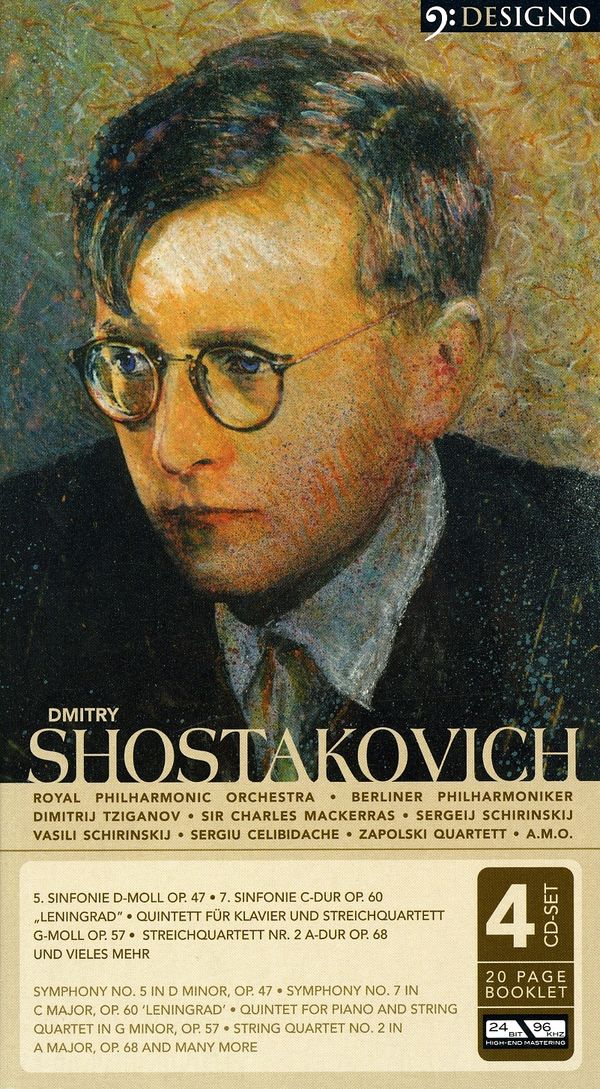 Dmitri Schostakowitsch: Symphonien Nr.5 & 7 (4 CDs)