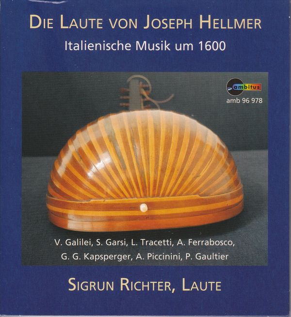 Sigrun Richter - Die Laute von Joseph Hellmer (CD)
