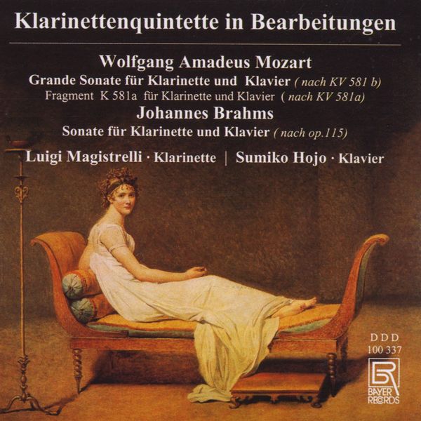 Luigi Magistrelli - Klarinettenquintette in Bearbeitungen (CD)