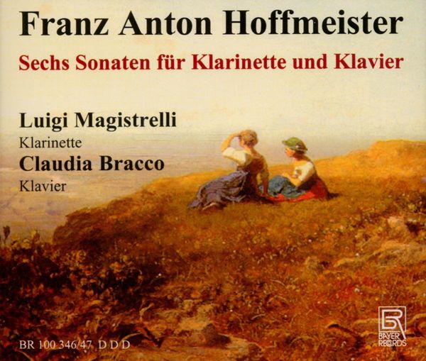 Franz Anton Hoffmeister: Sonaten für Klarinette & Klavier ... (2 CDs)
