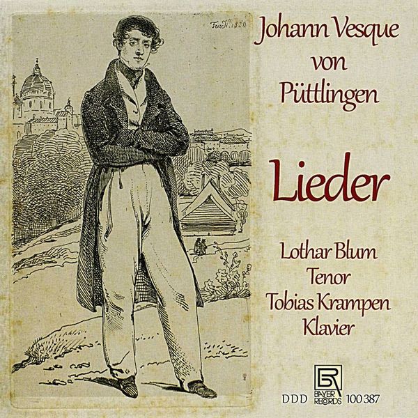 Johann Hoven (Johann Vesque von Püttlingen): Lieder (CD)