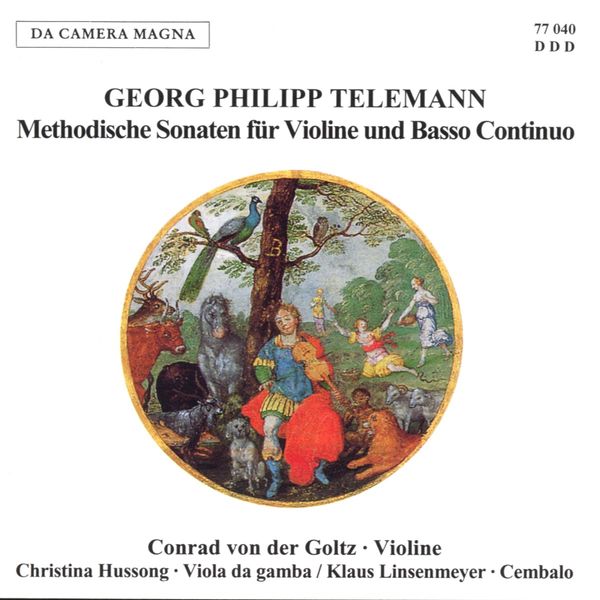 Georg Philipp Telemann: 6 Methodische Sonaten (CD)