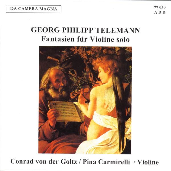 Georg Philipp Telemann: 7 Fantasien f.Violine solo (CD)