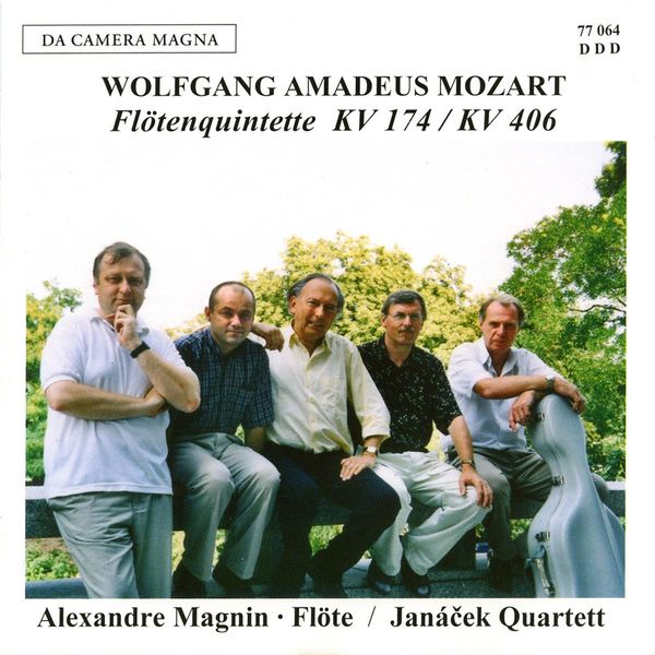 Wolfgang Amadeus Mozart: Flötenquintette nach KV 174 & 406 (CD)