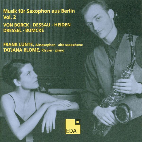 Frank Lunte - Musik für Saxophon aus Berlin Vol.2 (CD)