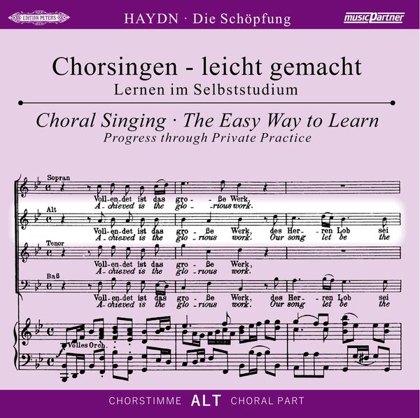 Chorsingen leicht gemacht - Joseph Haydn: Die Schöpfung (Alt) (CD)