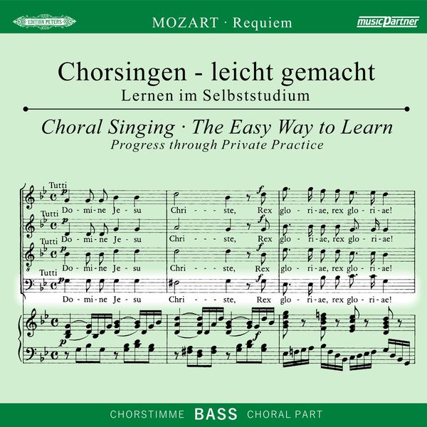 Chorsingen leicht gemacht - Wolfgang Amadeus Mozart: Requiem ... (CD)
