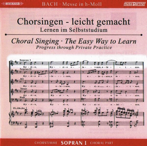 Chorsingen leicht gemacht - Johann Sebastian Bach: Messe h... (2 CDs)